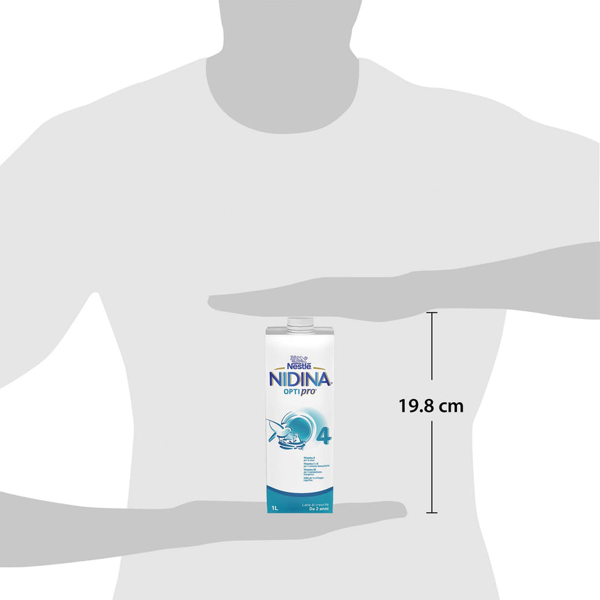 Nestlé Nidina Optipro Latte di Crescita 4 liquido 1 L