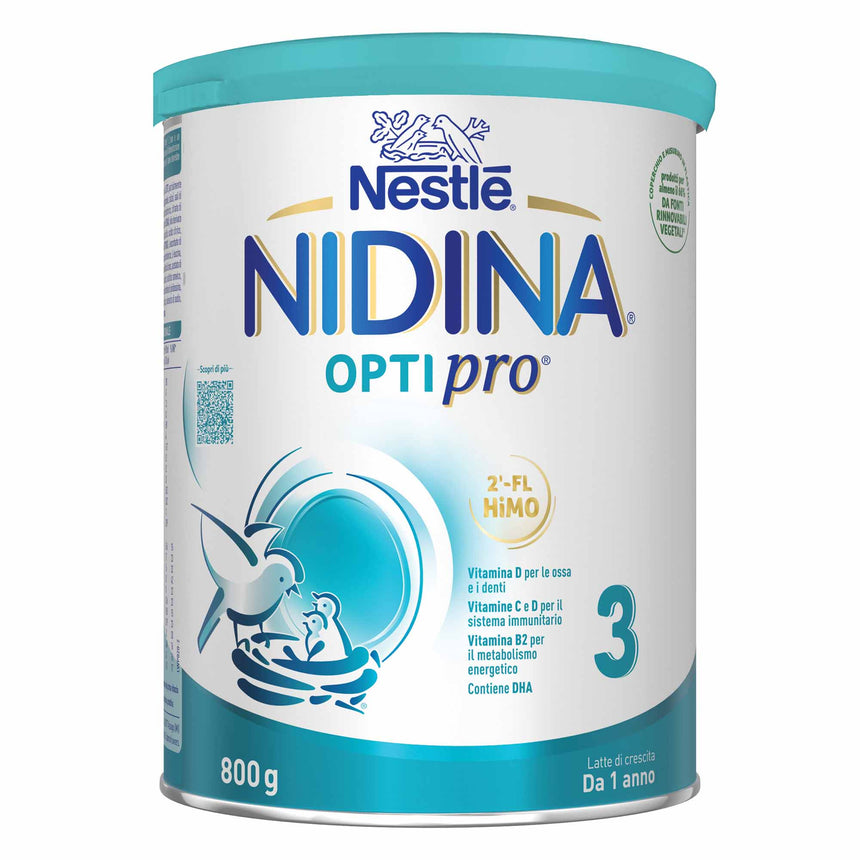 Nestlé Nidina Optipro Latte di Crescita 3 in polvere 800 g