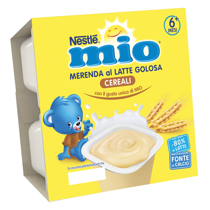 Nestlé MIO Merenda al Latte Cereali 400 g (4x100 g)