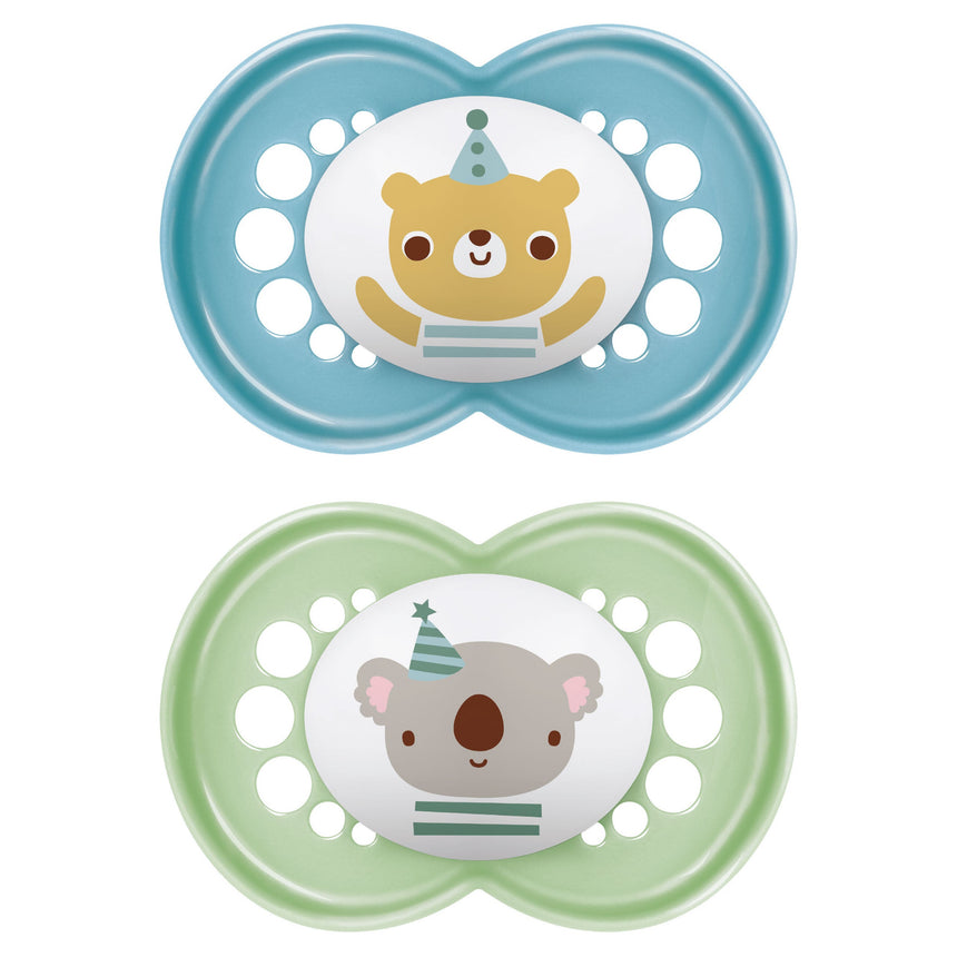 MAM Succhietto in silicone Original +6 mesi 2 pezzi