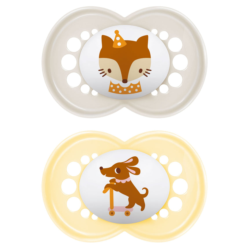 MAM Succhietto in silicone Original +6 mesi 2 pezzi