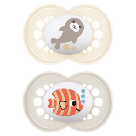 MAM Succhietto in silicone Original +16 mesi 2 pezzi