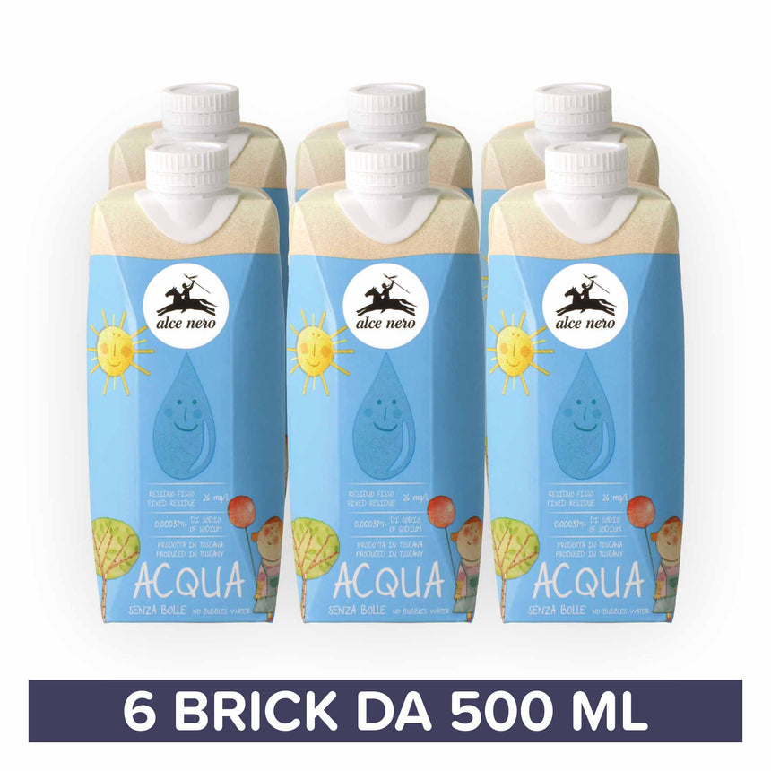 Alce Nero Acqua Microfiltrata 3 L (6x500 ml)